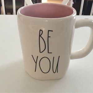 Rae Dunn 5” mug “Be You”